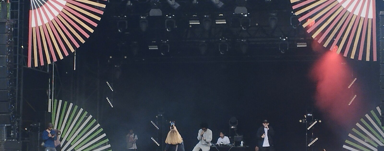 La Fève sur scène à We Love Green en juin 2022, photographie d'archive