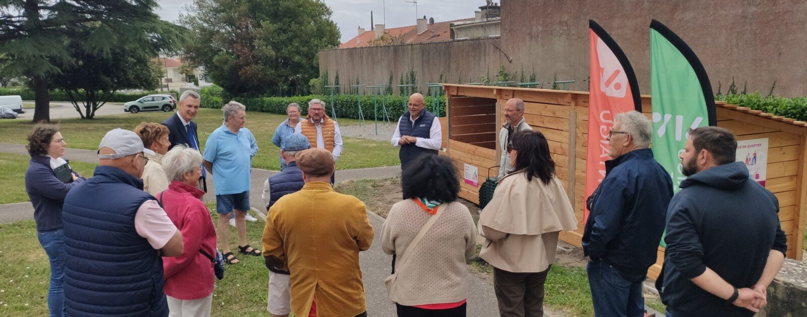 Inauguration d'un équipement de compostage partagé sur le territoire de Terres de Montaigu en juin 2026