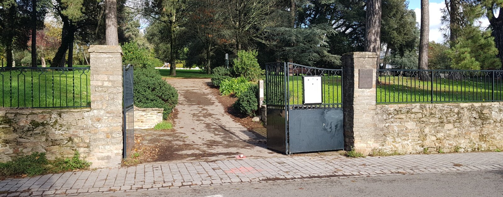 Parc de la Boucardière à Nantes, où se trouve la nouvelle aire de jeux monumentale