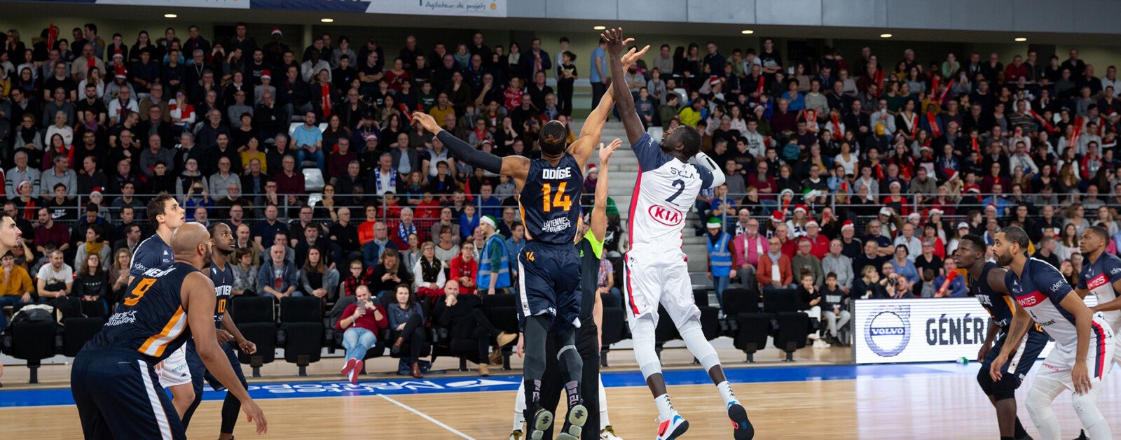 Photographie d'archives : Nantes Basket Hermine contre Gries à la Trocardière lors d'une précédente saison