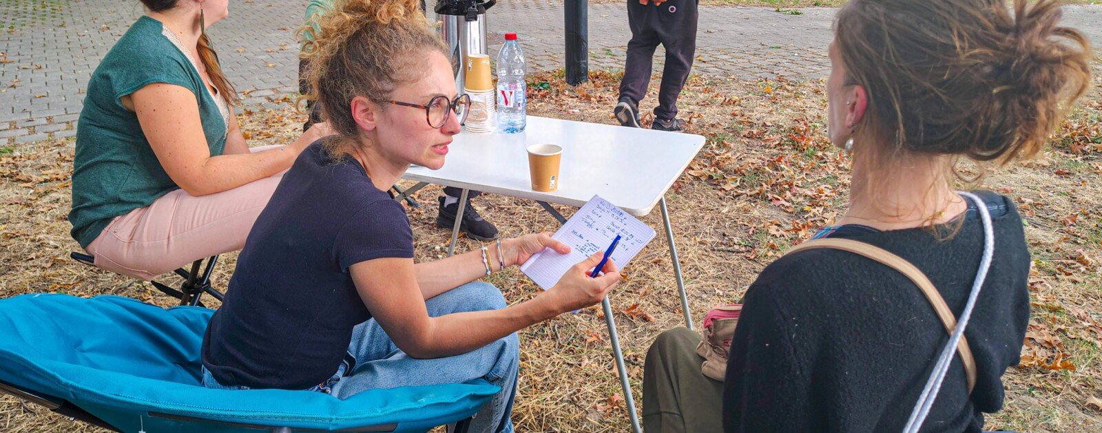 Travailleuses sociales en maraude auprès de consommateurs de crack dans l'est de Nantes en octobre 2026, photo de Marine Dumeurger, Mediacités