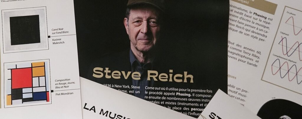 À Nantes, une exposition gratuite pour découvrir Steve Reich et la musique minimaliste