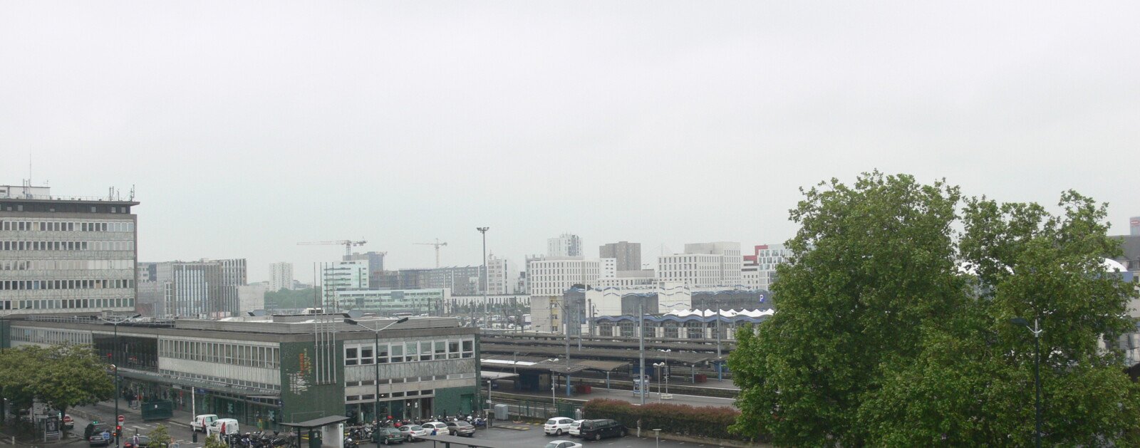 Vue des immeubles du quartier Malakoff à Nantes, photo d'illustration du logement collectif