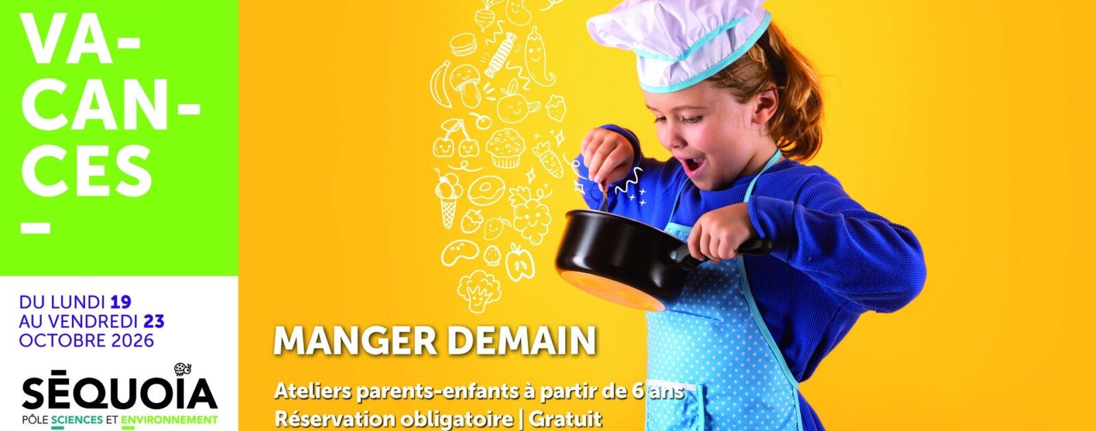 Visuel du programme Manger demain au pôle Séquoia de Nantes