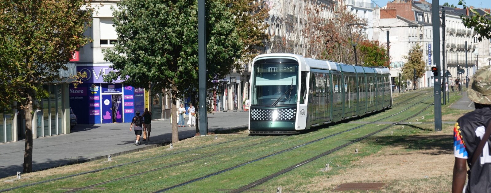 Tramways circulant à Nantes en septembre 2026, photographie d'archive de Smiley.toerist (CC BY-SA 4.0), sans lien avec les perturbations du 31 octobre.