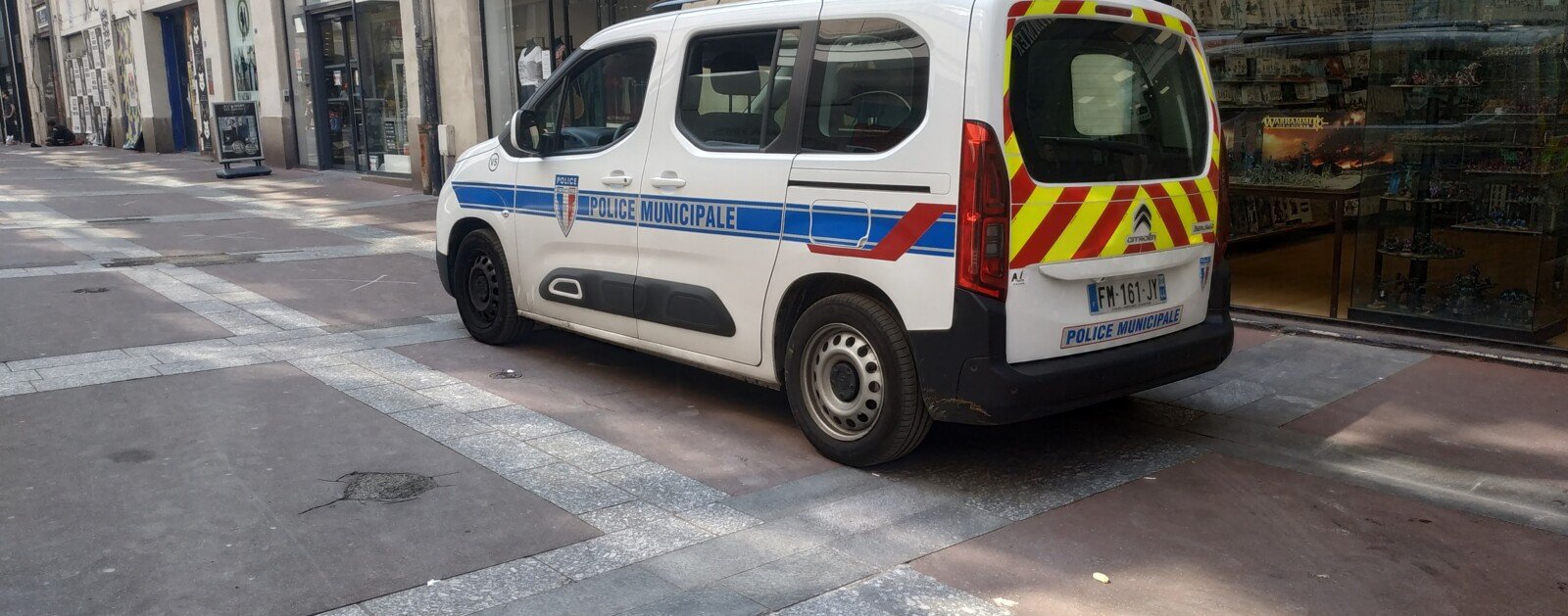 Véhicule de la police municipale de Nantes