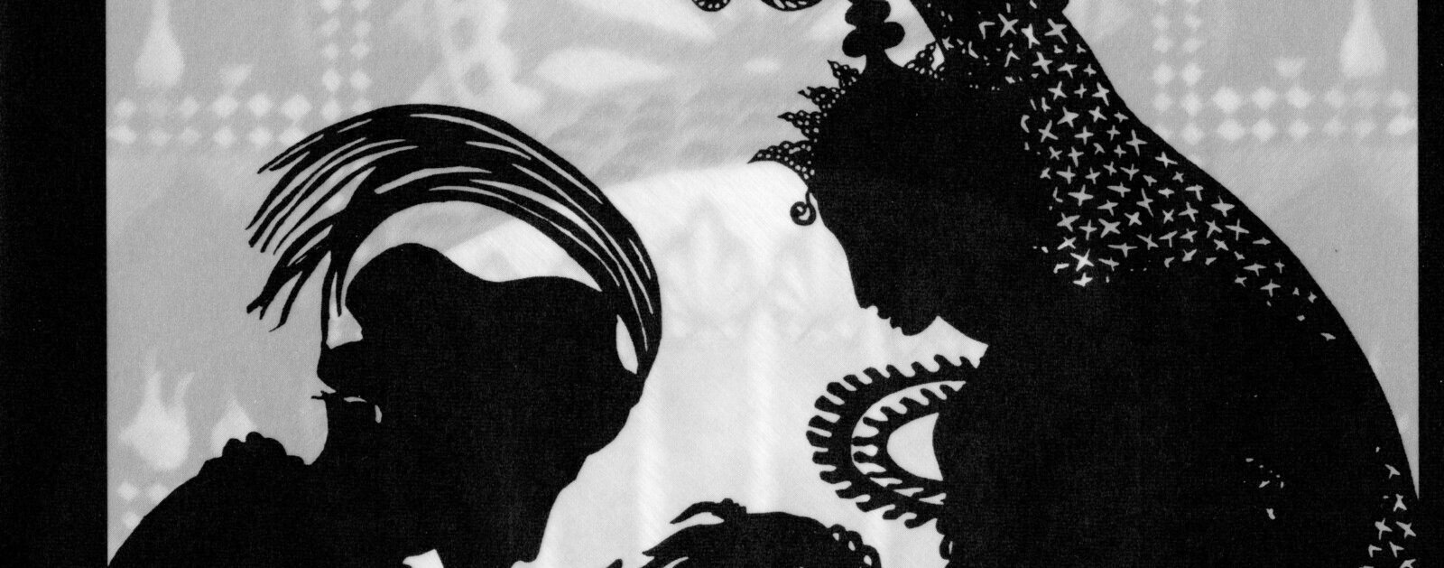 Silhouette extraite du film Les Aventures du prince Ahmed de Lotte Reiniger