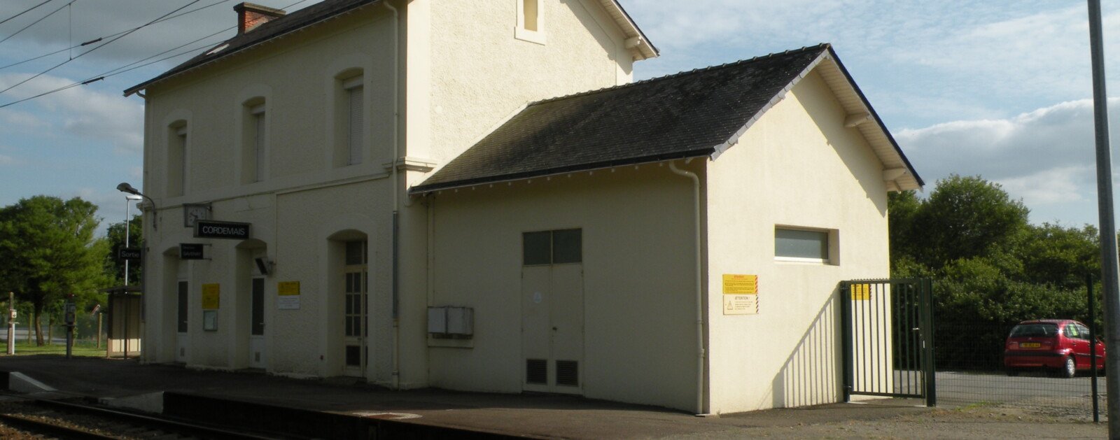 Gare de Cordemais en Loire-Atlantique