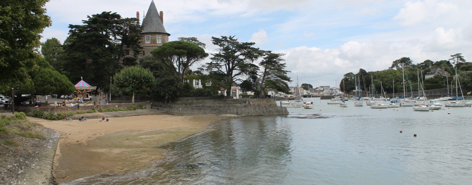 Vue de Pornic et de son littoral, commune où se trouve l'Ehpad Les Ormes