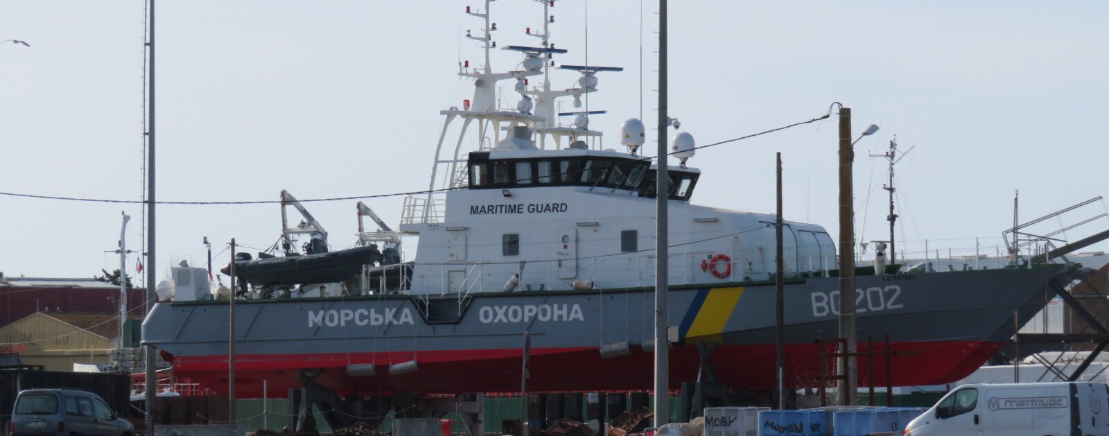 Deux patrouilleurs Ocea FPB 98 construits aux Sables-d'Olonne pour l'Ukraine, photo d'illustration