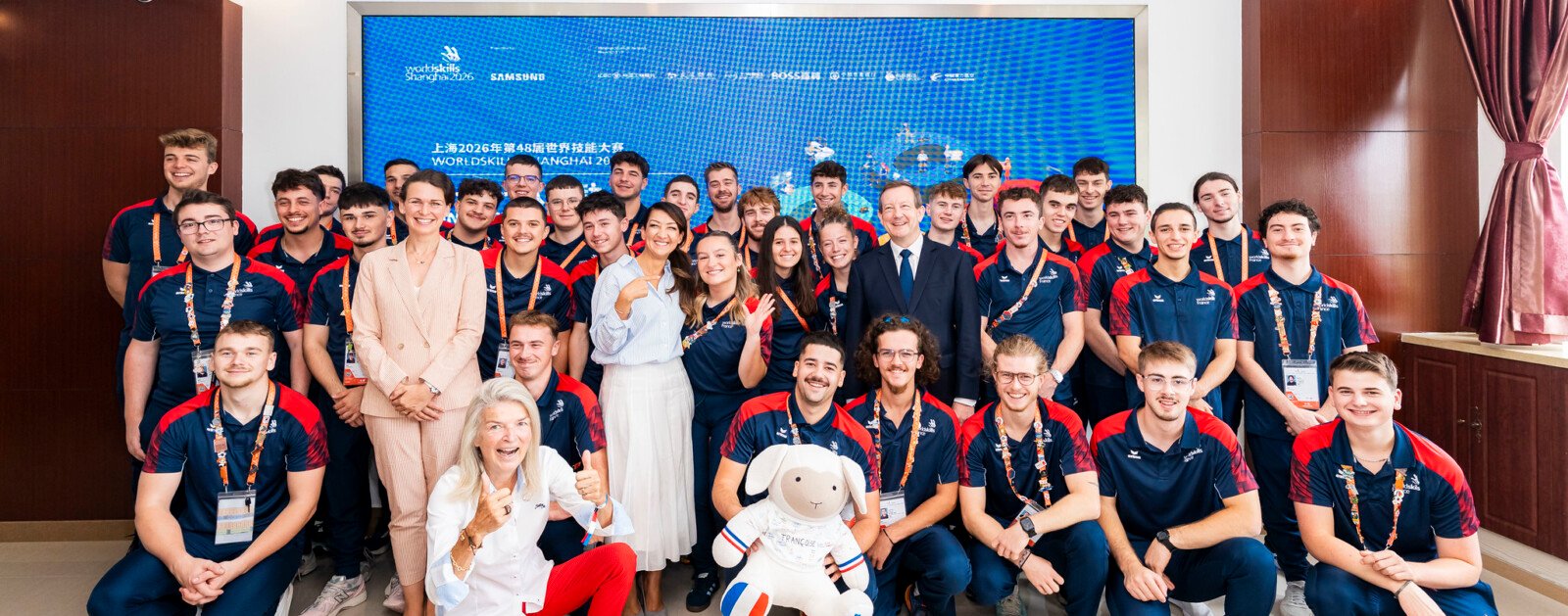 Équipe de France des métiers aux WorldSkills Shanghai 2026
